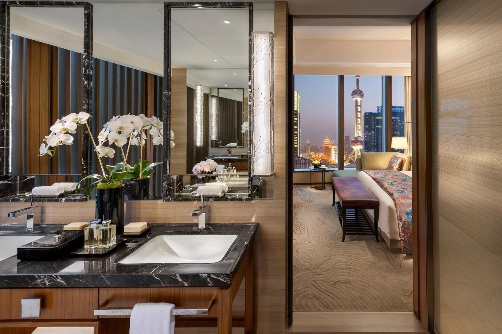 Mandarin Oriental Pudong, Shanghai Xangai Exterior foto